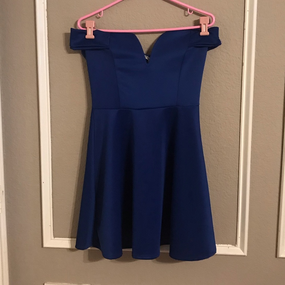 off the shoulder dress